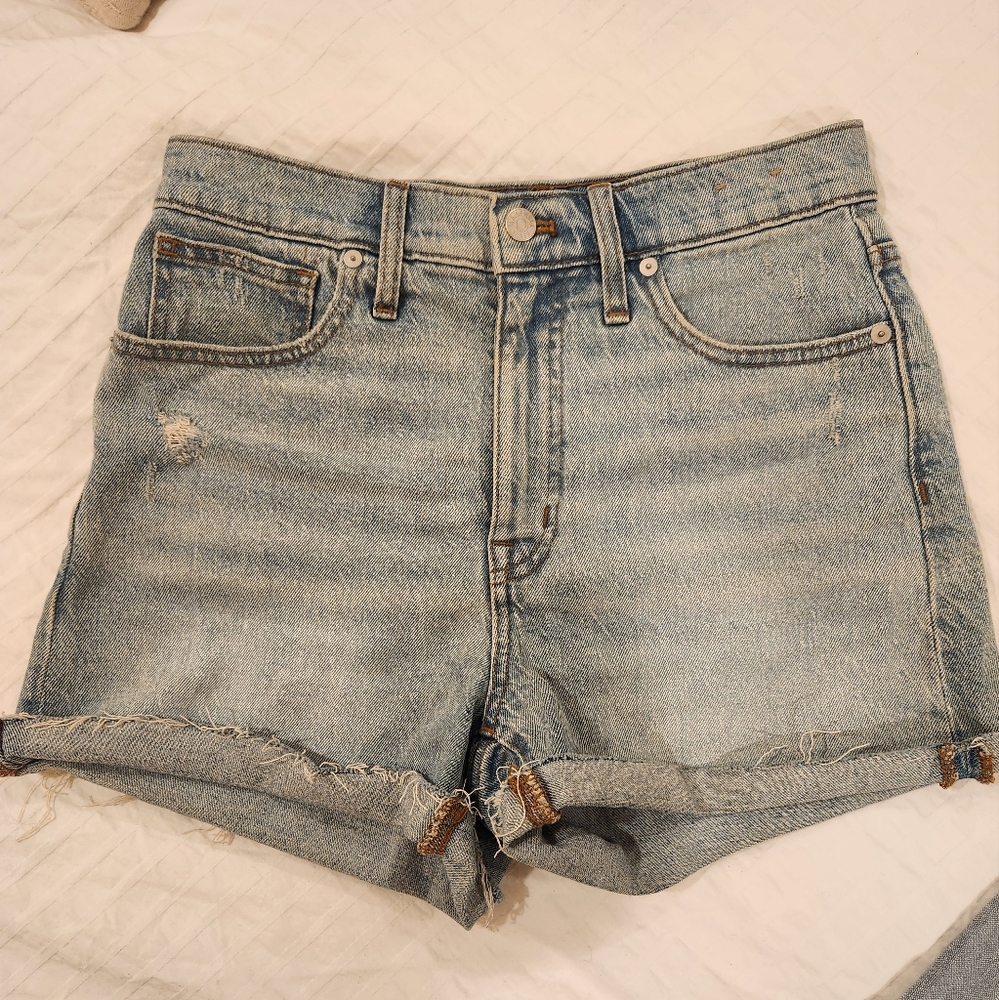 Madewell High-Rise Denim Shorts